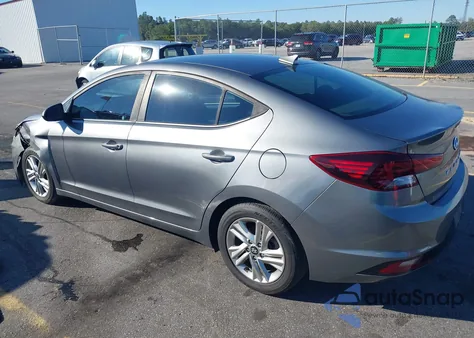 2019 Hyundai Elantra Sel from USA, damaged, VIN 5NPD84LF2KH405591